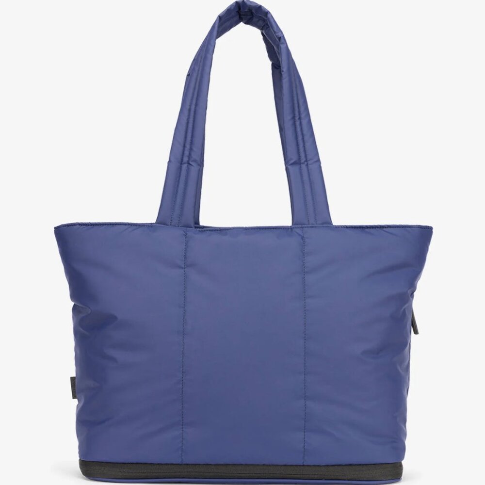 Calpak Luka Expandable Laptop Tote in Navy